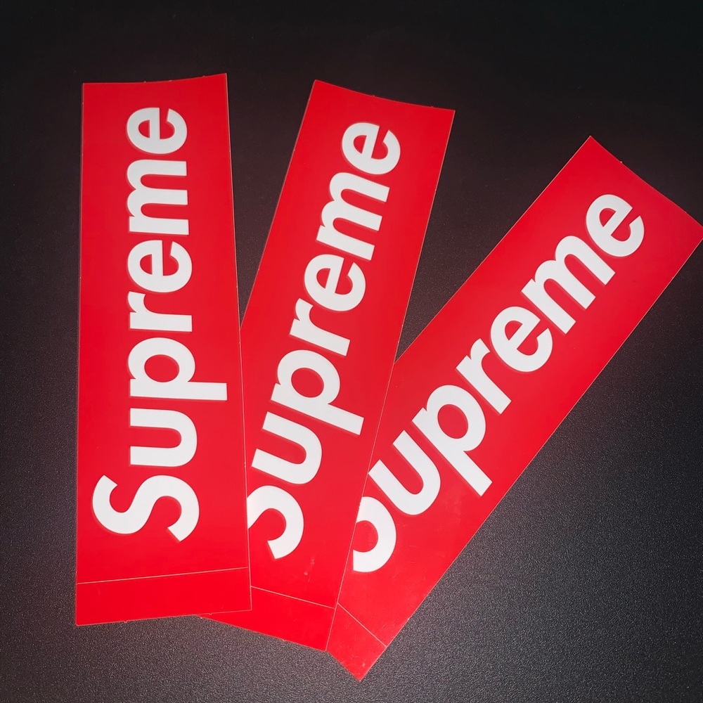 Supreme Stickers